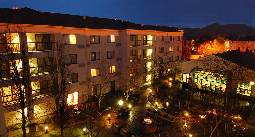 Hotel Courtyard Boise Downtown Exterior foto